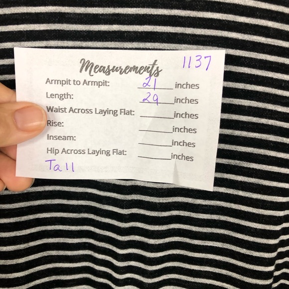 J. Jill Collared Stripe Top Roll Up Sleeve with Button Two Size Stripe - Picture 9 of 9